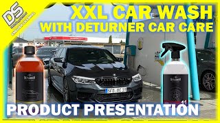 Carwash Video with my BMW M5 and the Deturner Car Care Products [upl. by Burck]