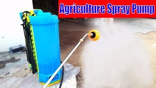 Agriculture spray pump Demo Agricultural battery sprayer pump Demo [upl. by Risa]