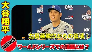 【野球】 大谷翔平、左肩亜脱臼からの復活！ワールドシリーズでの活躍とは？大谷翔平 ShoheiOhtani ドジャース Dodgers ワールドシリーズ WorldSeries [upl. by Pippo169]