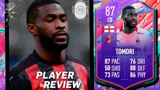 ¿DEFENSA TOP EN FIFA 21  FIKAYO TOMORI FUTBIRTHDAY 87 REVIEW  FIFA 21 [upl. by Nortal890]