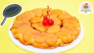 PAY DE MANZANA EN SARTÉN  TARTA TATIN  MIS PASTELITOS [upl. by Nallij422]