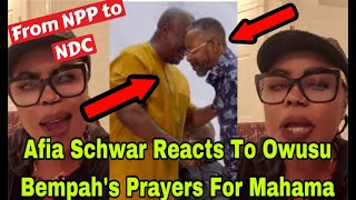 BREAKING AFIA SCHWARZENEGGER REVEALS WHY REV OWUSU BEMPAH PRAYED FOR MAHAMA🔥 [upl. by Aronid]