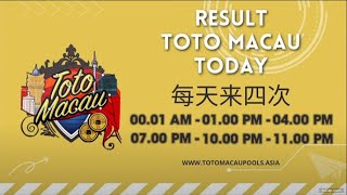 LIVE TOTO MACAU  LIVE MACAU  LIVE DRAW MACAU  LIVE TOTO MACAU HARI INI  LIVE DRAW TOTO MACAU [upl. by Barbabas]