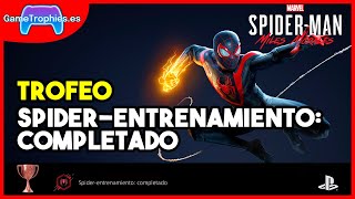 Marvels SpiderMan Miles Morales  Trofeo Spiderentrenamiento completado [upl. by Nehtanhoj]