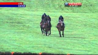 Paul Nicholls Exeter Racecourse gallops [upl. by Crompton]