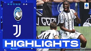 AtalantaJuventus 02  Juve secure second place Goals amp Highlights  Serie A 202223 [upl. by Debby]