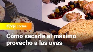 Cómo sacarle el máximo provecho a las uvas  Saber Vivir  RTVE Cocina [upl. by Ut86]