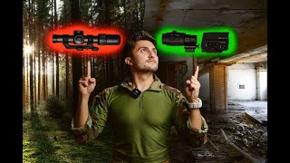 LPVO vs Red Dot  Magnifier  Airsoft discusion [upl. by Nnaharas]