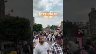 El zócalo y plaza de la constitución cdmx mexico viajes vacation travel zócalocdmx [upl. by Amber]