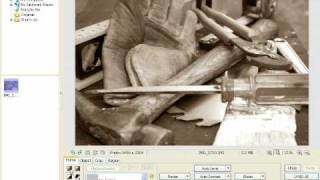 PhotoScape Tutorial Sepia amp Grayscale [upl. by Harl]