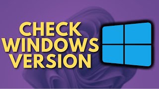 How to Check Windows Version in Windows 11 [upl. by Idleman]