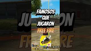 Famosos que jugaron Free Fire freefire garenafreefire garena sueteruwu [upl. by Kcirdef]