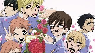 Ouran High School Host Club English Dub Bloopers Illustrated [upl. by Nannie]