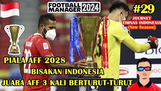 TIMNAS INDONESIA JOURNEY  BISAKAH INDONESIA MEMPERTAHANKAN JUARA PIALA AFF 3 KALI   FM 2024 29 [upl. by Amhsirak]