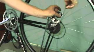 How to replace a bicycle chain with Sram power link [upl. by Nallak]