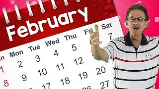 Its February  Kids Calendar Song  Jack Hartmann [upl. by Atnoed]