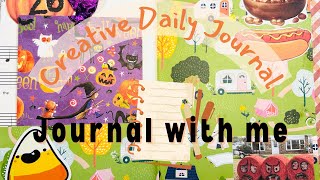 Creative Journal Process  journaling my trip [upl. by Doscher266]