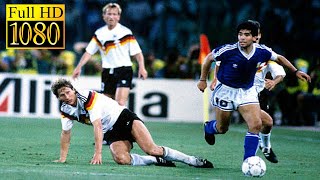 Argentina  Germany ● 1990 World Cup Final  Full highlight 1080p HD  Diego Maradona [upl. by Valentia921]