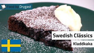 How to make Swedish quotKladdkakaquot [upl. by Noiroc]