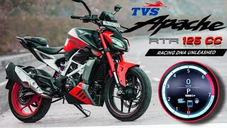 Tvs Apache RTR 125 CC in January 2025 With Elegant Looks And Design  Apache RTR 125 CC Features 🏍️🔥 [upl. by Tedmann26]