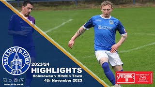 HIGHLIGHTS  Halesowen v Hitchin 041123 [upl. by Nahgiem]