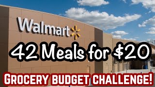 42 MEALS FOR 20  EMERGENCY EXTREME GROCERY BUDGET CHALLENGE  TIPS TO SAVE MONEY  JULIA PACHECO [upl. by Dory614]