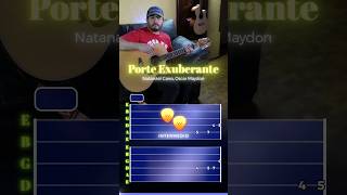 Porte Exuberante  Natanael Cano Tutorial Requinto Tabs regionalmexicano corridostumbados [upl. by Kamillah294]