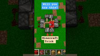 Minecraft TRICK That ACTUALLY Works minecraft minecrafttricks minecraftshorts [upl. by Einahpets]