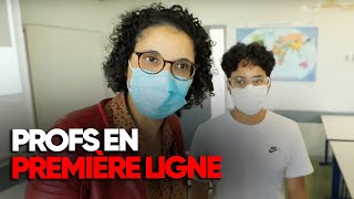 Détresse et sentiment dabandon  les profs en première ligne  Reportage ES [upl. by Mehalek]