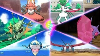 All Primal amp MegaEvolutions and Stats  Pokémon Omega Ruby and Alpha Sapphire [upl. by Philender707]