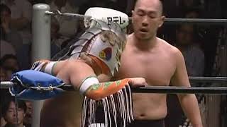 Tatsuhito Takaiwa c vs Mushiking Terry NOAH [upl. by Aenad426]