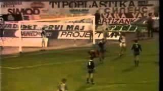 1986 PFC Osijek 2 0 DjelmasPantic [upl. by Yla]