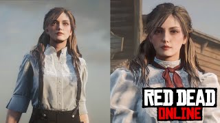 RDO  Red Dead Online  Female Character Creation Eng sub [upl. by Sucramraj]