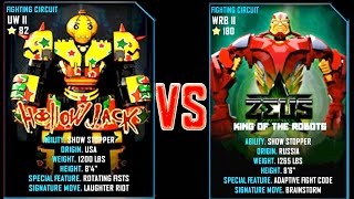 REAL STEEL WRB FINAL Hollowjack VS ZEUS CHAMPION New Robots GOLD UPDATE Живая сталь [upl. by Hgieliak]