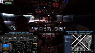 KFLL  KJAX  SayIntentions AI  XPlane12  Zibo 737800  Flightdeck Solutions  Home Cockpit 737 [upl. by Esilana]