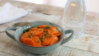 French Vichy Carrots Carrots Cooked in Sparkling Water [upl. by Bunce]