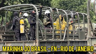 Desfile de 7 de Setembro com a Marinha do Brasil em homenagem à Independência do Brasil no RJ 🇧🇷 [upl. by Enotna]