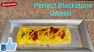 How to make an Omelette on a griddle [upl. by Audette]