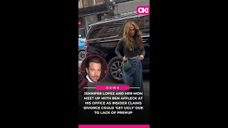 JLo and Her Mom Meet Up With Ben Affleck at His Office as Insider Claims Divorce Could Get Ugly [upl. by Yekim]