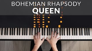 Bohemian Rhapsody  Queen  Tutorial of my Piano Cover [upl. by Burget]