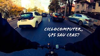 Ciclocomputer GPS Ciclism sau Smartwatch [upl. by Neel]