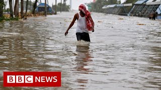 Severe cyclone makes landfall on India coast  BBC News [upl. by Rainwater362]