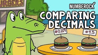 Comparing Decimals  Less Than and Greater Than Decimals  Grades 46 [upl. by Rakel344]