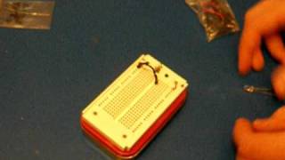 Altoids Tin Portable Breadboard with Power Supply [upl. by Nelyaw]