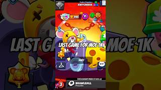 Moe 1k brawlstars gaming [upl. by Clardy446]