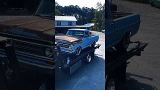 Coyote Swap 🔥 F100 speedshop coyoteswap hotrodsandmusclecars customcar hotrod fyp [upl. by Elawalo275]