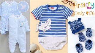 Firstcry Baby Clothing Review  kids wear haul [upl. by Aitnom613]