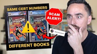 BREAKING NEWS Comic Book SCAMMERS Are Getting Good Or Maybe CGC Is Getting Sloppy [upl. by Adnilec]