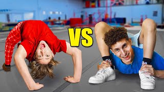 BROTHERS VS EXTREME GYMNASTICS CHALLENGES [upl. by Ahseral]