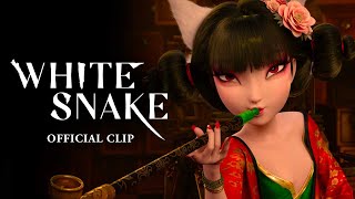 White Snake Official Clip 1 English Dub GKIDS [upl. by Hamitaf564]